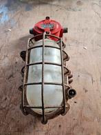 Antieke Industriële Bunker Lamp Nr 2, Ophalen of Verzenden