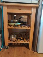 IKEA bekvam roltafel, Ophalen, Gebruikt, 50 tot 100 cm, Minder dan 100 cm