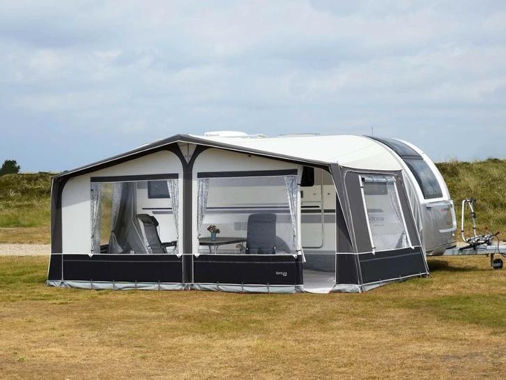 Ventura Pacific D 250 Antracite A962/G18 (Isabella, fiber), Caravans en Kamperen, Tentaccessoires, Zo goed als nieuw, Ophalen