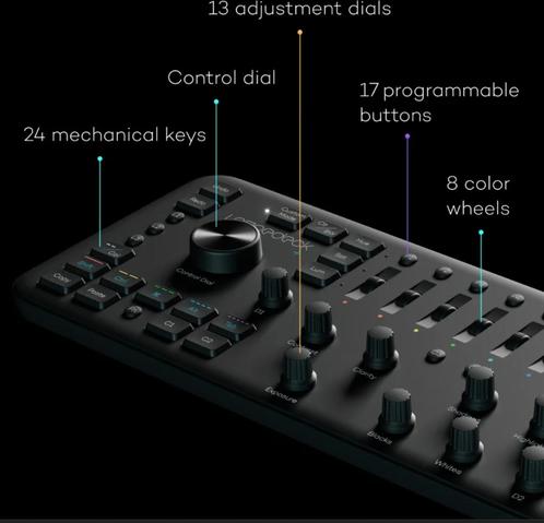 loupedeck plus, Computers en Software, Toetsenborden, Zo goed als nieuw, Overige indelingen, Bedraad, Ergonomisch, Ophalen