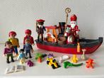 Playmobil Stoomboot Sinterklaasboot set 5206 met extra!, Kinderen en Baby's, Speelgoed | Playmobil, Ophalen of Verzenden, Zo goed als nieuw