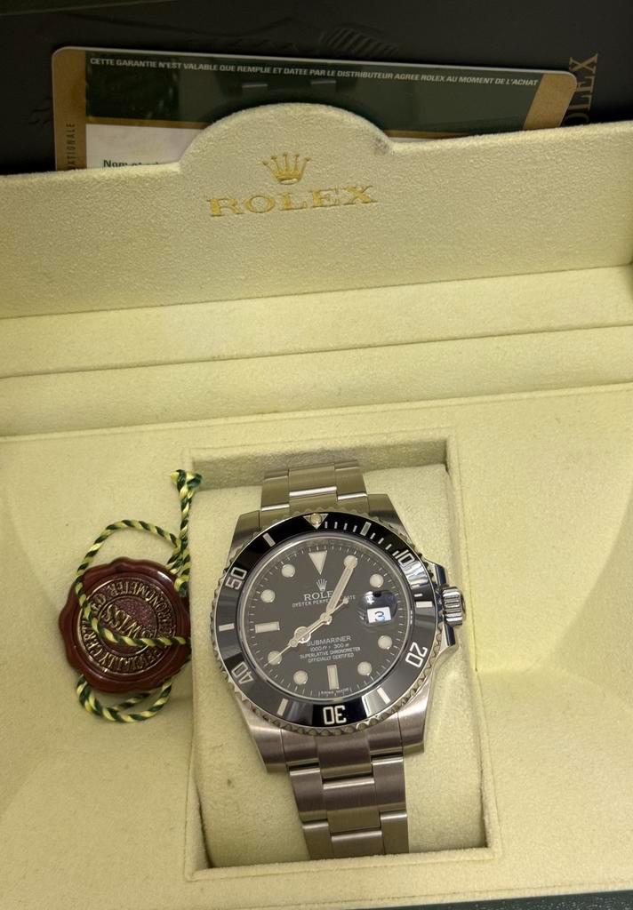 Rolex Submariner 116610LN 2010 Fullset, Sieraden, Tassen en Uiterlijk, Horloges | Heren, Nieuw, Rolex, Staal, Ophalen of Verzenden