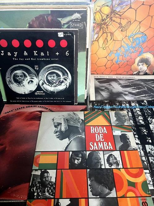 Bundel 40x jazz, world, brazil, soul, library, india, africa, Cd's en Dvd's, Vinyl | Jazz en Blues, Gebruikt, Jazz, 1960 tot 1980