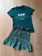 Nik and Nik T-shirt en Rok we, Meisje, Nik&Nik, Ophalen of Verzenden, Zo goed als nieuw