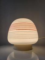 Vintage jaren 50 plafondlamp, Ophalen of Verzenden, Gebruikt, Glas