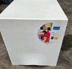 Koziol hocker poef kruk wit vierkant 35x35x42 cm, Huis en Inrichting, Stoelen, Ophalen, Kunststof, Wit, Zo goed als nieuw