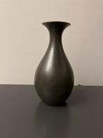 Zuiver tinnen vaasje. Made in Holland, Ophalen, Overige kleuren, Minder dan 50 cm, Glas