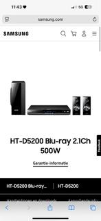 Samsung ht-d5200 blu-ray 3d home cinemaset, Audio, Tv en Foto, Blu-ray-spelers, Ophalen of Verzenden, Zo goed als nieuw, Samsung