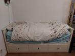 IKEA Hemnes bedbank (een-/ tweepersoons) + 3 lades, Huis en Inrichting, Slaapkamer | Bedden, Wit, Tweepersoons, Ophalen of Verzenden