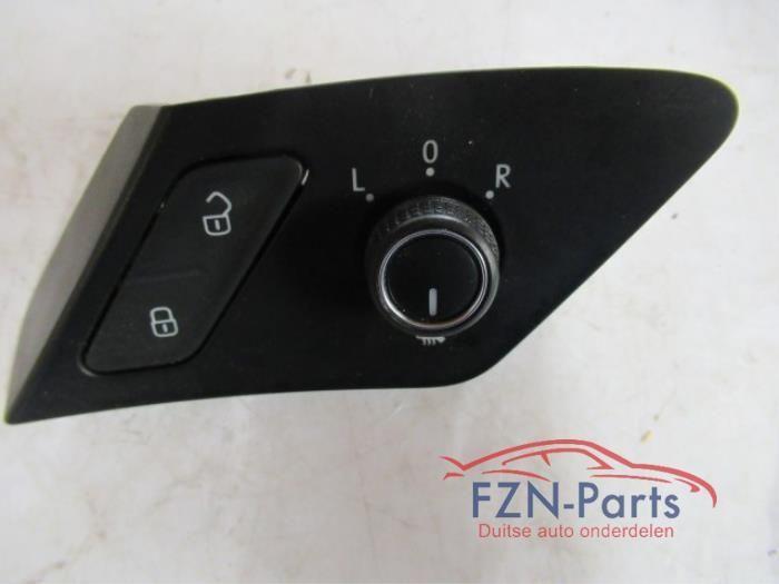 Spiegel Schakelaar Volkswagen Golf (22745074), Auto-onderdelen, Dashboard en Schakelaars, Gebruikt, Ophalen