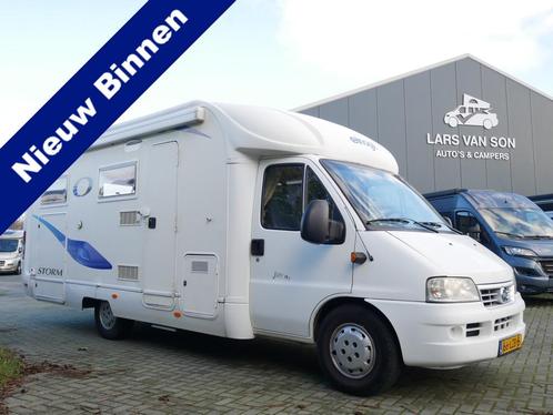 Elnagh Joxy 16G Storm, Ruime indeling, Dwarsbed, XXL Garage!, Caravans en Kamperen, Campers, Bedrijf, Half-integraal, tot en met 2