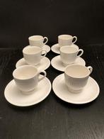 Wedgwood Edme 6 espresso/mokka koppen met schotels, Huis en Inrichting, Keuken | Servies, Overige typen, Ophalen of Verzenden