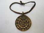 Antieke Bronze - Amulet - Tibet ( #2059), Antiek en Kunst, Ophalen of Verzenden