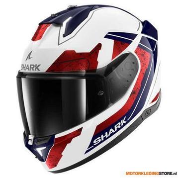 Shark Skwal i3 Rhad Integraalhelm, Wit-Rood beschikbaar voor biedingen