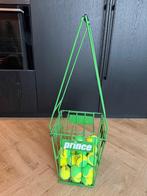 Tennis mandje met ballen, Ballen, L00, Zo goed als nieuw, Ophalen