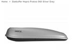 Dakkoffer Hapro Probox 560 Silver Grey, Auto diversen, Dakkoffers, Ophalen, Gebruikt