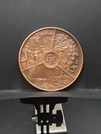 Bronzen penning 100 jahre F+K 1885-1985, Postzegels en Munten, Penningen en Medailles, Ophalen of Verzenden, Brons, Buitenland