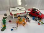 Playmobil gezinswagen (5436) + caravan (5434, Kinderen en Baby's, Speelgoed | Playmobil, Ophalen of Verzenden, Zo goed als nieuw