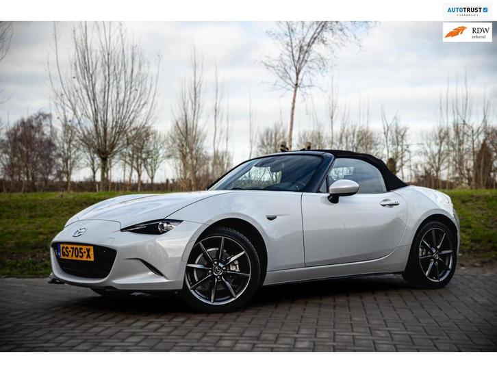 Mazda MX-5 2.0 SkyActiv-G 160 GT-M, Auto's, Mazda, Bedrijf, Te koop, MX-5, ABS, Airbags, Airconditioning, Bluetooth, Bochtverlichting