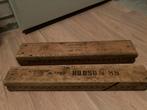 2 houten antieke sigaren persen, Antiek en Kunst, Ophalen of Verzenden
