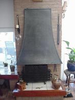 Schouwkap, met openhaard, compleet met aslade, spatscherm, Huis en Inrichting, Haarden, Ophalen, Gebruikt, Inzethaard, Houthaard