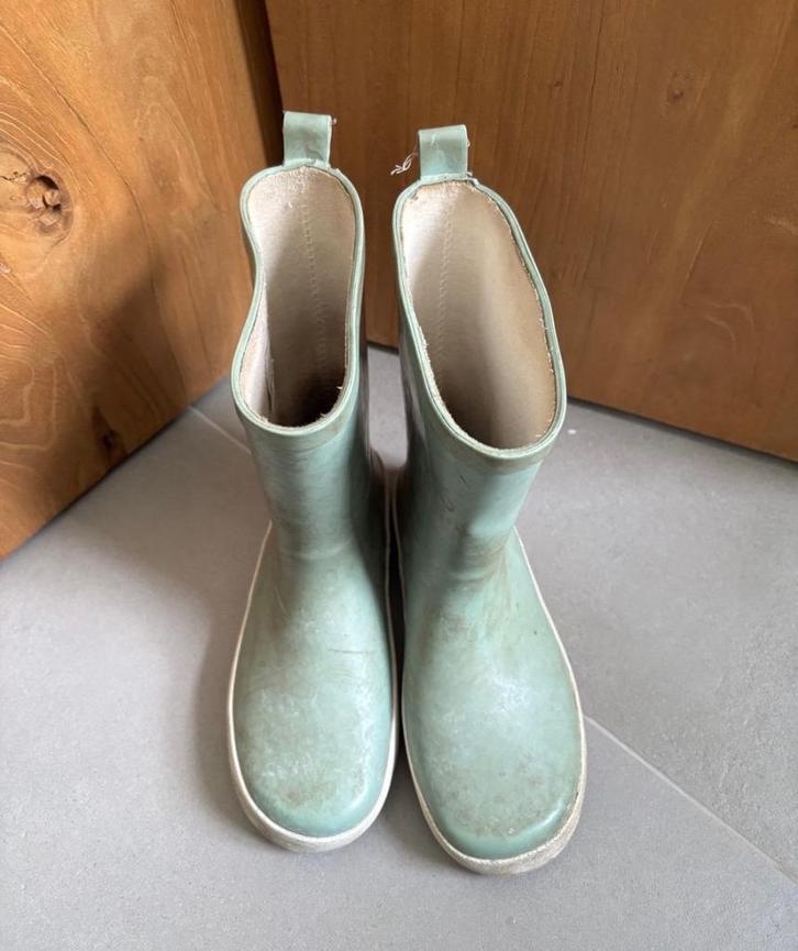 HEMA regenlaarzen maat 32/33 mintgroen, Kinderen en Baby's, Kinderkleding | Schoenen en Sokken, Gebruikt, Laarzen, Jongen of Meisje