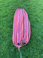 Kleurrijke katoenen hangmat – 130  210 cm, Tuin en Terras, Hangmatten, Gebruikt, Opvouwbaar, Ophalen of Verzenden, Eenpersoons