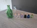 7 miniatuur flesjes, Antiek en Kunst, Ophalen of Verzenden