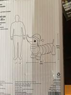 Opblaasbare Kerst Tekkel - Feestelijke Decoratie, Ophalen of Verzenden, Nieuw