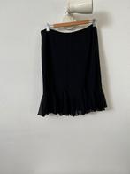 Zwarte gevoerde rok, mt 38/40, JS collections, Ophalen of Verzenden, Zo goed als nieuw, Maat 38/40 (M), Zwart