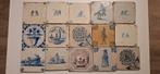 Groot lot tegels, Antiek en Kunst, Antiek | Keramiek en Aardewerk, Ophalen of Verzenden