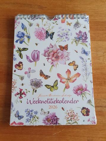 Weeknotitiekalender 2026 Janneke Brinkman  beschikbaar voor biedingen