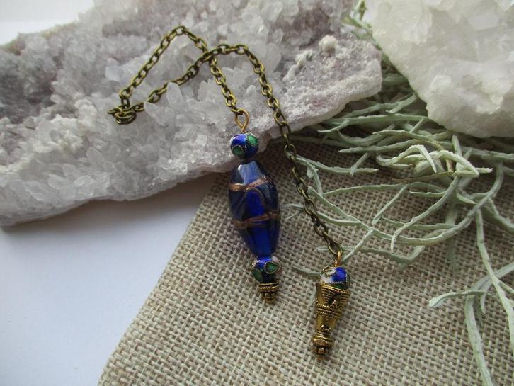 Tachyon Archion® energie - pendel van murano glas - blauw, Diversen, Verpleegmiddelen, Nieuw, Ophalen of Verzenden