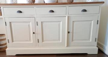 5 delige crème kleur meubelset dressoir boekenkast tv meubel beschikbaar voor biedingen