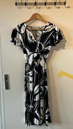 Zwart-wit gebloemd Jurk maat 34/XS van M by Madonna H&M, H&M, Verzenden, Zwart, Zo goed als nieuw