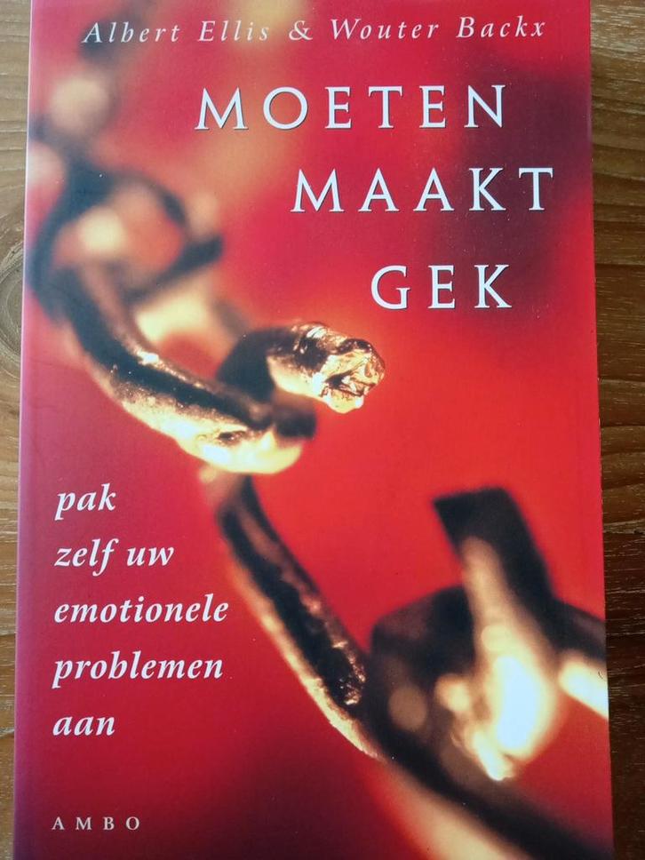 Wouter Backx - Moeten maakt gek, Boeken, Psychologie, Nieuw, Ophalen of Verzenden