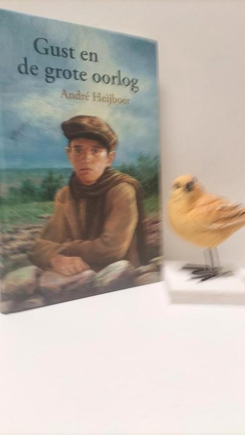 Heijboer, Andre; Gust en de grote oorlog, Boeken, Kinderboeken | Jeugd | 13 jaar en ouder, Gelezen, Ophalen of Verzenden