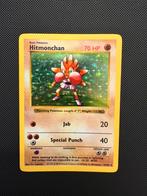 Hitmonchan holo 7/102 shadowless pokemon base set, Ophalen of Verzenden, Zo goed als nieuw