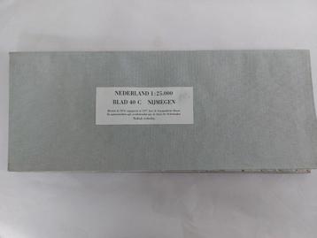 40C Stafkaart 1977 Nijmegen Bemmel Beuningen Elst Wijchen beschikbaar voor biedingen