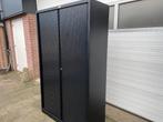 Roldeurkasten en Archiefkasten met zwart roldeur, Ophalen, Gebruikt, 100 tot 150 cm, 200 cm of meer