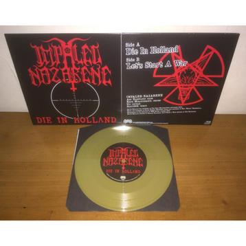 Impaled Nazarene ‎– Die In Holland 7 inch ep  nieuw  new beschikbaar voor biedingen