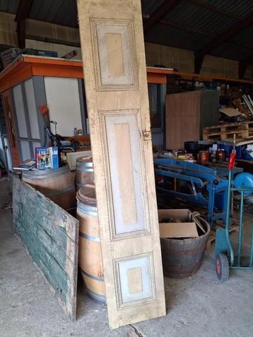 oude bedsteedeur uit een boerderij, hg 245-br.46, zie foto/o beschikbaar voor biedingen