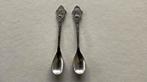 Verzilverden lepeltjes 1940-1945 Weer Nerderland en Oranje, Antiek en Kunst, Antiek | Bestek, Ophalen of Verzenden