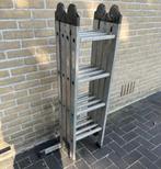 Lange aluminium ladder of trap, Doe-het-zelf en Verbouw, Ladders en Trappen, Ophalen, Gebruikt, Ladder, 4 meter of meer