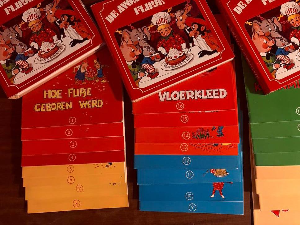 Flipje - Complete Set 1-46 - Eerste Druk - Uitstekende Staat, Ophalen of Verzenden, Zo goed als nieuw