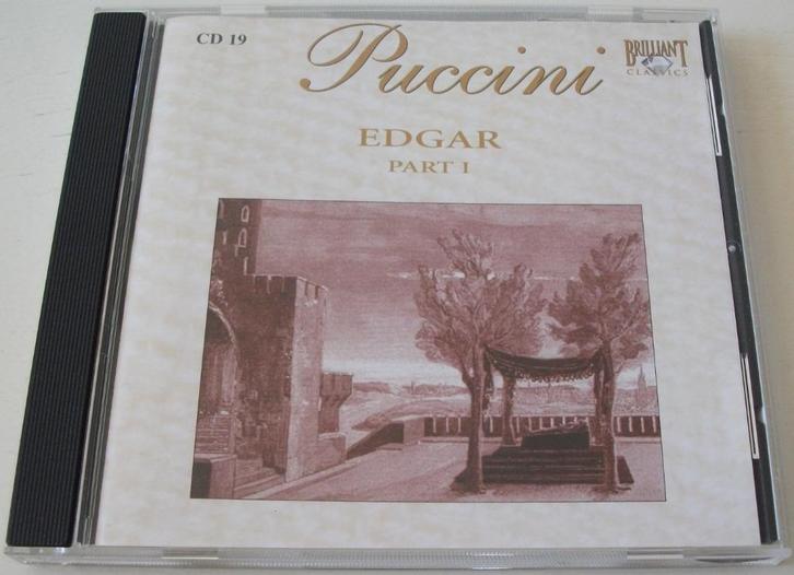 CD *** PUCCINI *** Edgar - Part 1, Cd's en Dvd's, Cd's | Klassiek, Zo goed als nieuw, Ophalen of Verzenden