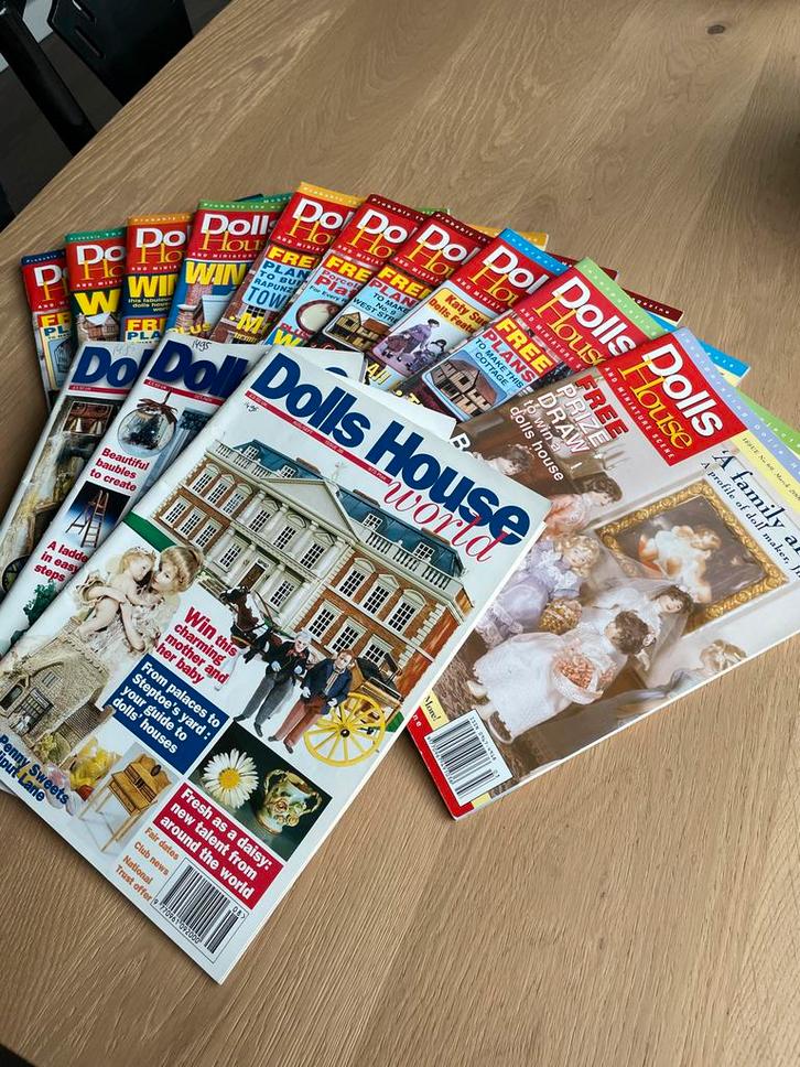 Engelstalige Poppenhuistijdschriften, Hobby en Vrije tijd, Overige Hobby en Vrije tijd, Ophalen