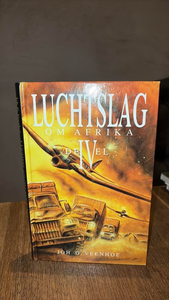 KR-7 Luchtslag om Afrika Deel 4 Joh G Veenhof, Boeken, Ophalen of Verzenden, Zo goed als nieuw, Fictie algemeen