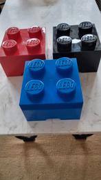 Lego opbergboxen "Brick". 3 stuks. Deens design., Ophalen, Zo goed als nieuw
