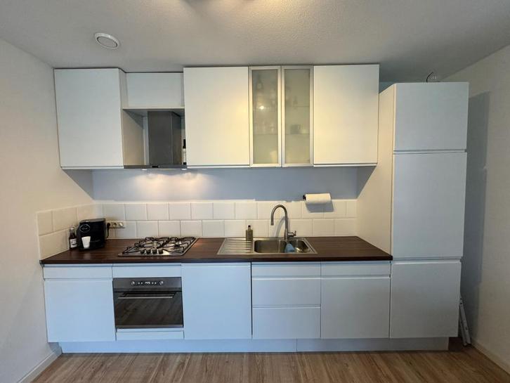Complete Ikea keuken in nette staat, Huis en Inrichting, Keuken | Complete keukens, Gebruikt, Enkelwandige keuken, Wit, Kunststof